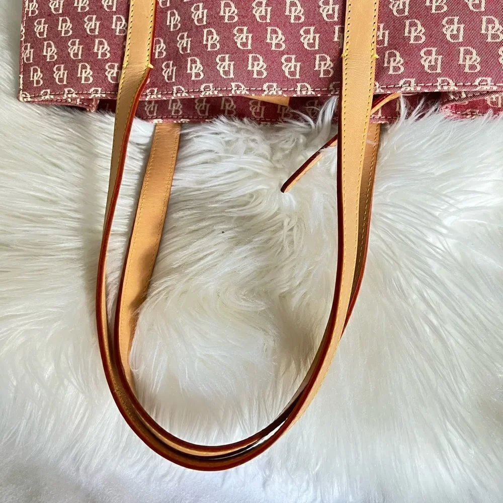 Dooney and Bourke all over logo Tote purse